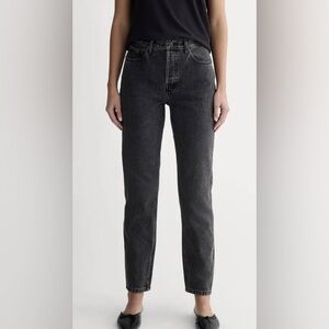 Everlane cheeky crop Women's Straight Leg Jeans in Black size 26 denim pants